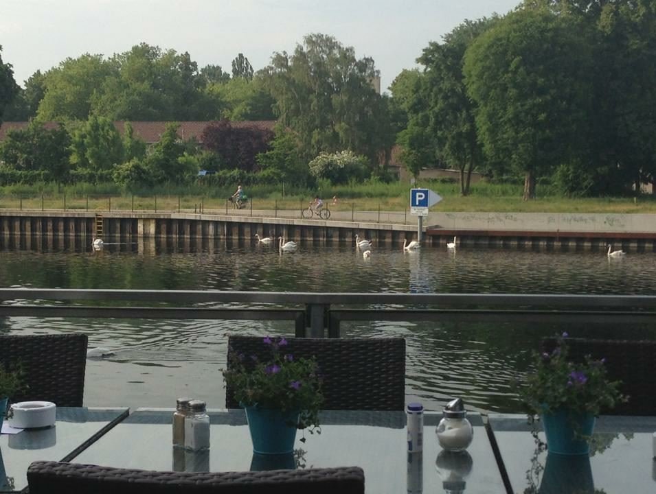 Ausblick von Restaurant Café Havelblick in Berlin